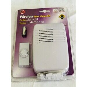 Heath-Zenith Wireless Door Chime  Model SL-6166-C New Factory Sealed Package